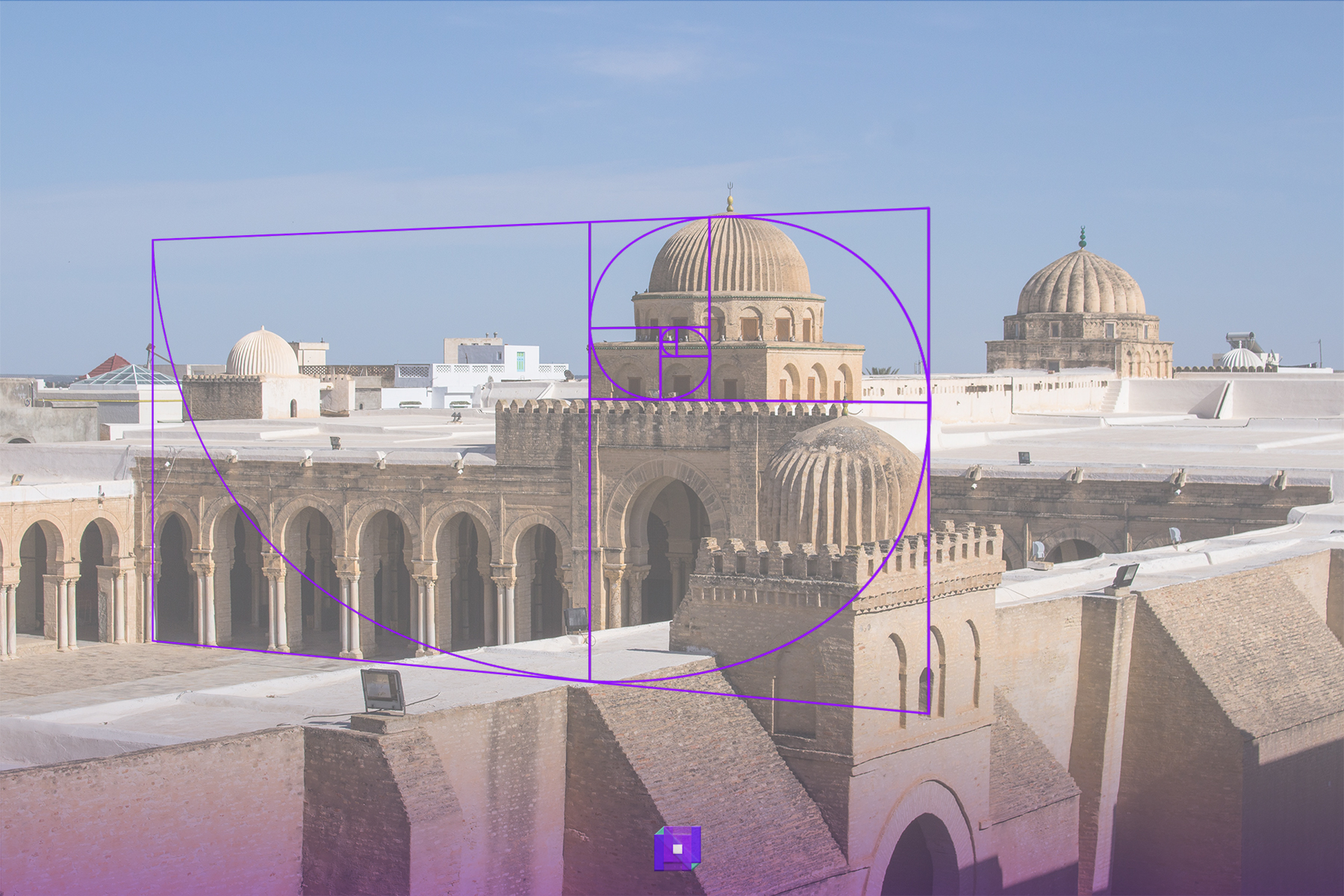 Kairouan Mosque Golden Ratio Tunisia