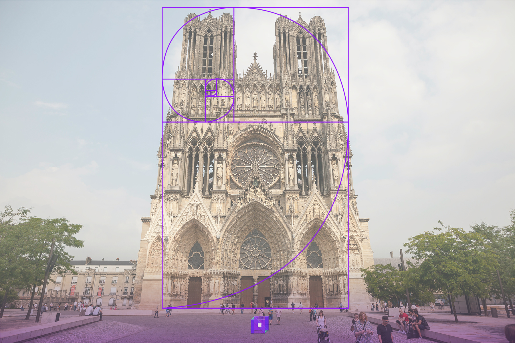 Notre Dame Cathedral Golden Ratio