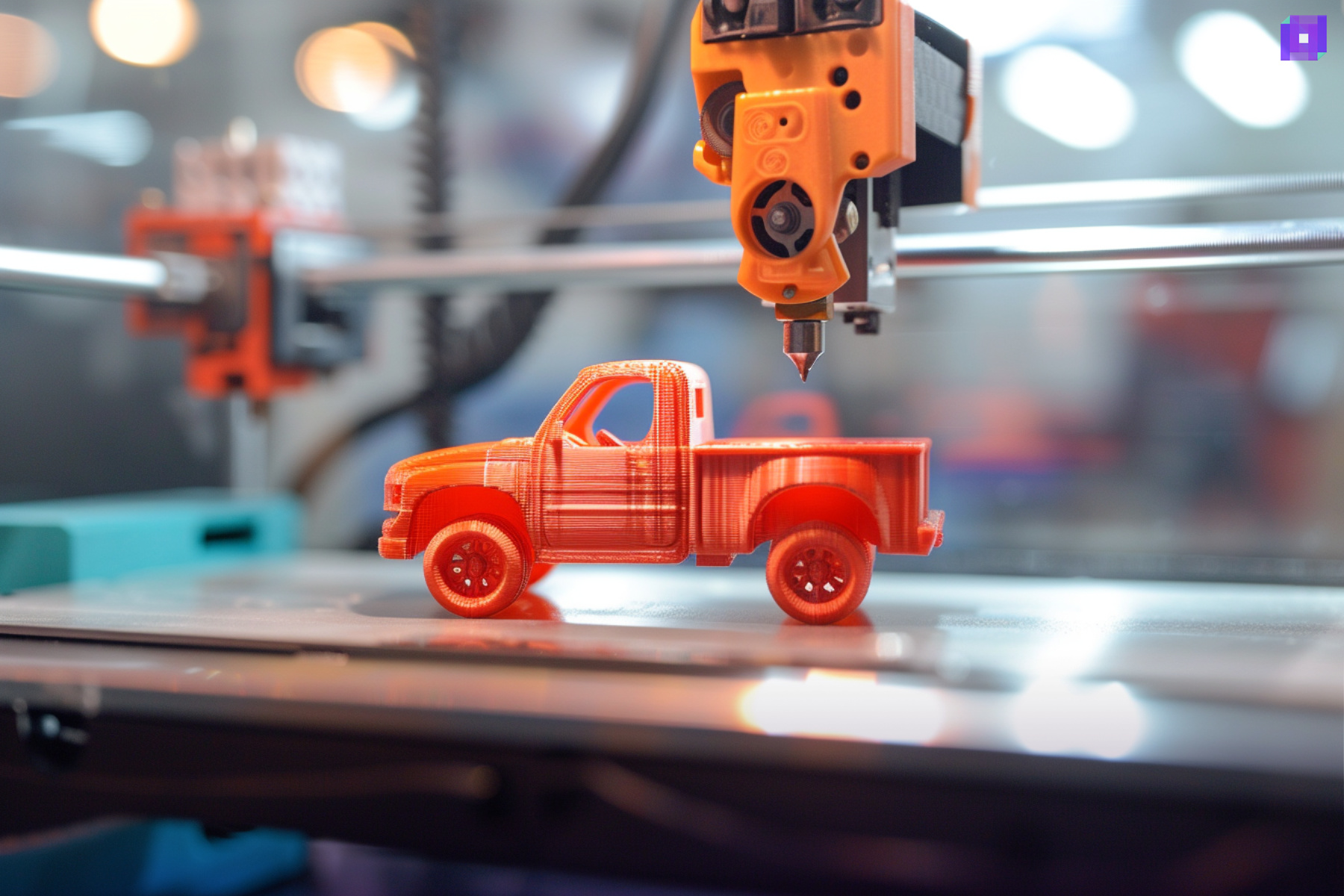 3D printing a toy truck with Material Extrusion