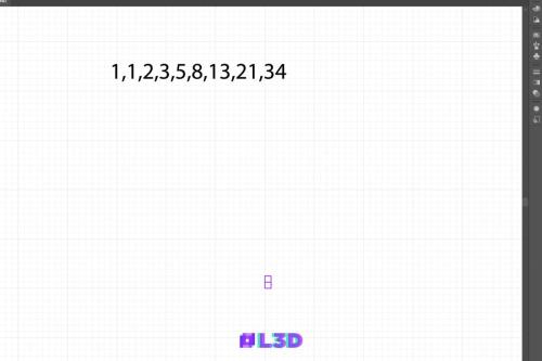 Step 4 in creating the golden ratio spiral